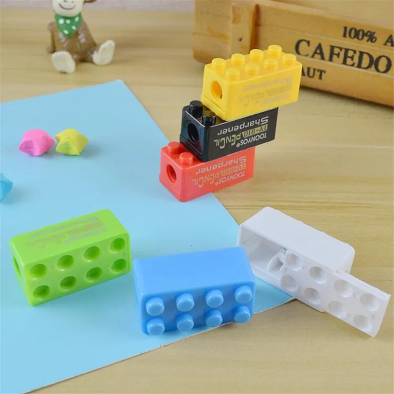 1 шт. детский пластиковый точилка для карандашей|pencil sharpeners for kids|pencil sharpenerplastic pencil