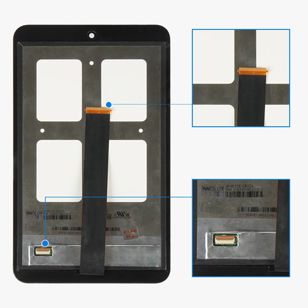 Оригинальный ЖК-дисплей 8 дюймов для Asus Memo Pad ME181 ME181C K011 дигитайзер матричная