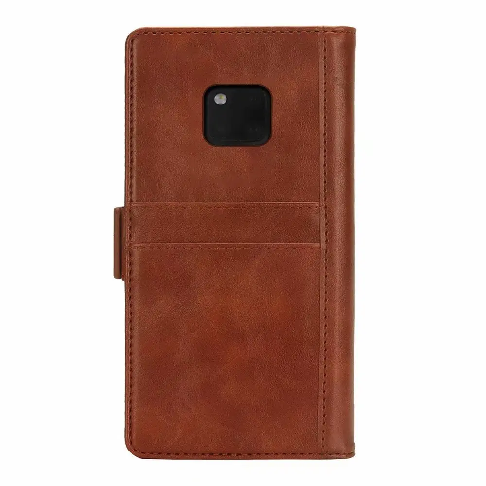 Removable Shockproof Circular Border Wallet Case For Huawei Mate 20 Luxury Magnetic Flip Card Slots Leather Bag Pro |
