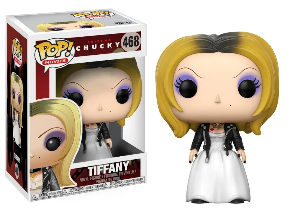 Funko поп Невеста Чаки Чейз Тиффани виниловые Фигурки Коллекционная модель игрушки