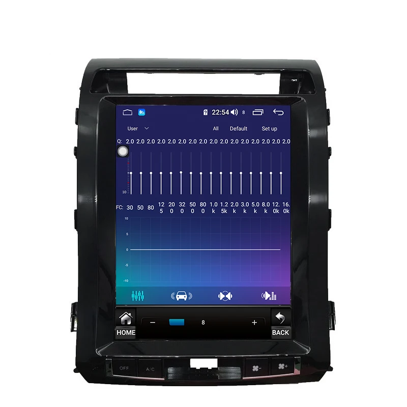 Android 8,1 4+ 64G 8-ядерный 12,1 дюймов gps навигатор для грузовиков автомобильный радиоприемник android 1 din для 2007- Toyota Land Cruiser