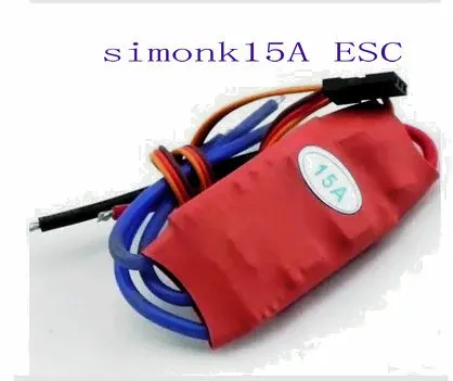 SimonK прошивка ESC 15A simonk w/BEC 5V2A бесщеточный контроллер скорости двигателя вертолеты