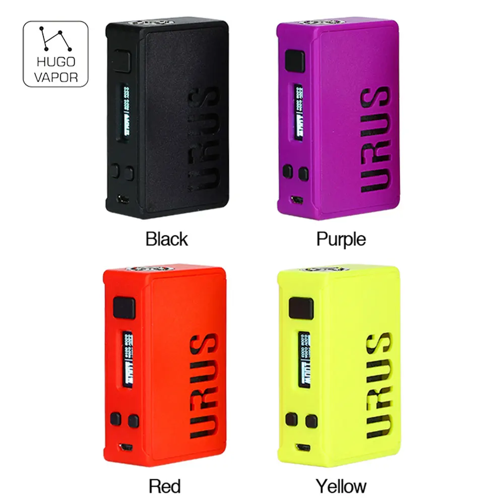 Оригинальный мод Hugo Vapor URUS 100 Вт 20700 TC с рамкой Nylonfibre контролем Buck boost и