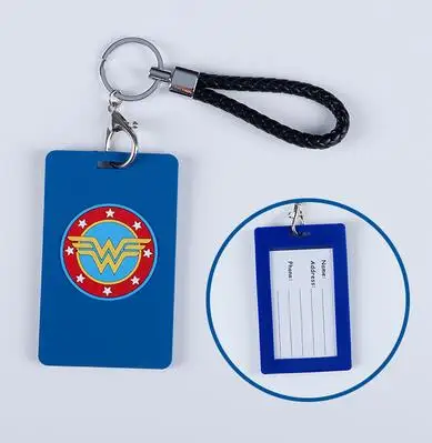 O Новинка, розничная, 1 шт., Дэдпул, супергерои, держатель для удостоверения личности с подвесным брелком T011 - Цвет: O
