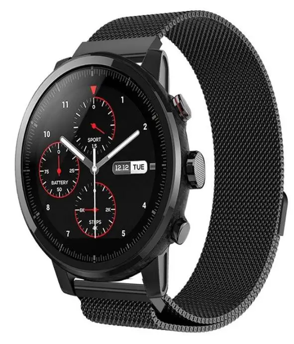 22 мм браслет ремешок для huawei Watch GT Honor Magic Dream Watch Band для Huami Amazfit Pace Stratos Milanese Correa для samsung
