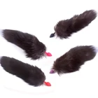 10 вибраторов силиконовая Анальная пробка лисий хвост пуля Анальная пробка фаллоимитатор вибратор секс-игрушки для женщин мужчин Вибрирующая Анальная пробка секс-товары