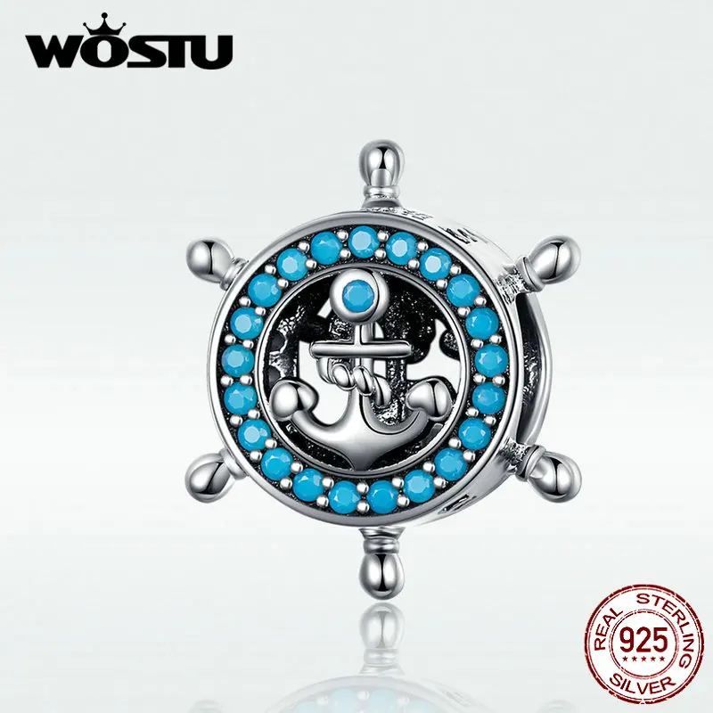 WOSTU, 12 стилей, бусины, настоящие, 925 пробы, серебряные, классические, CZ, Kitty, лицевые, бусины, подходят для браслета и браслета, сделай сам, ювелирное изделие, подарок