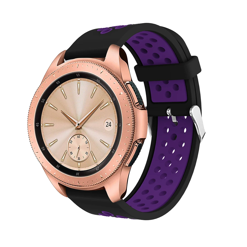 Мягкий ремешок для Samsung Galaxy Gear S2 сменный Браслет huami amazfit Bip Watch 42 мм|Ремешки часов| |