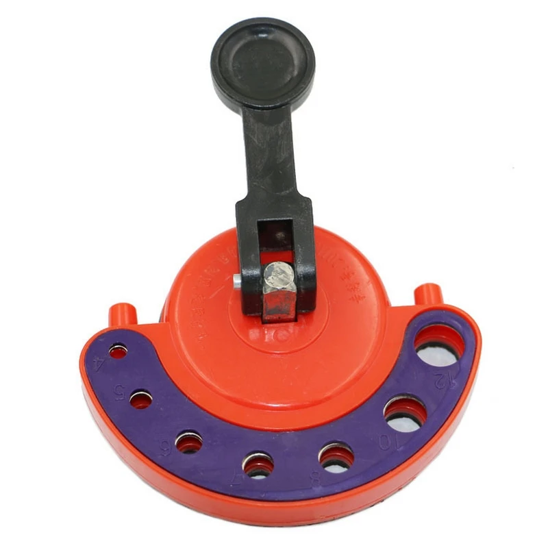 

4-12mm Diamond Locator Drill Bit Tile Glass Locator Hole Saw Core Bit Guide With Vacuum Base Sucker Tile Glass Openings Locator