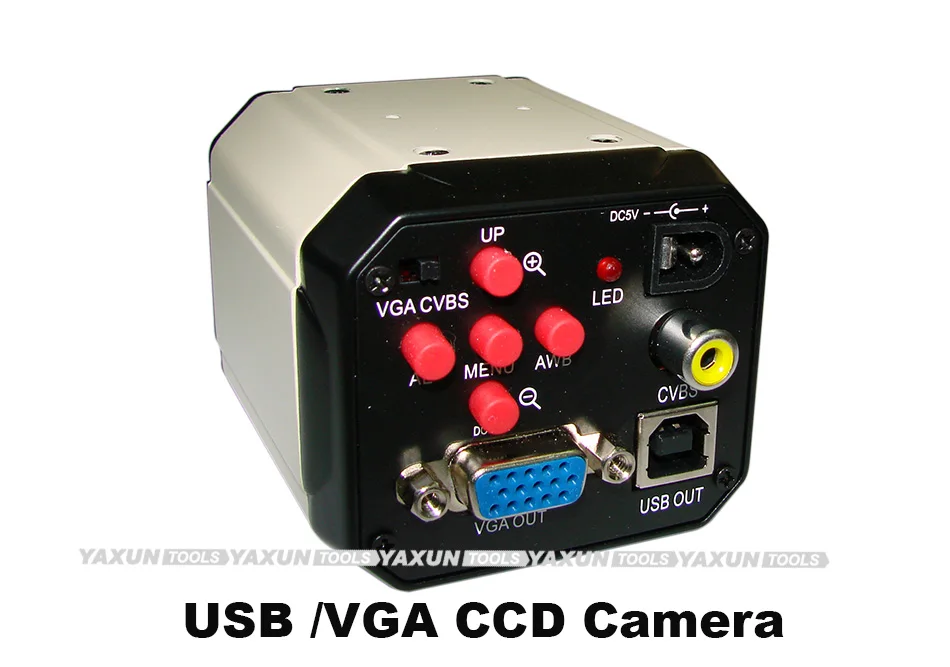 YAXUN AK-23 USB тип цифровой микроскоп с " ЖК-монитором, 2 мегапикселя CCD камера, USB+ VGA+ AV выход, запись видео fuction