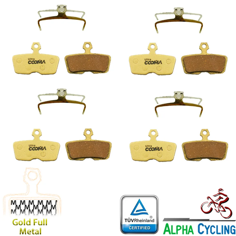 4 пары велосипедных дисковых тормозных колодок Ultra для SRAM Code R код с 2011 года Guide