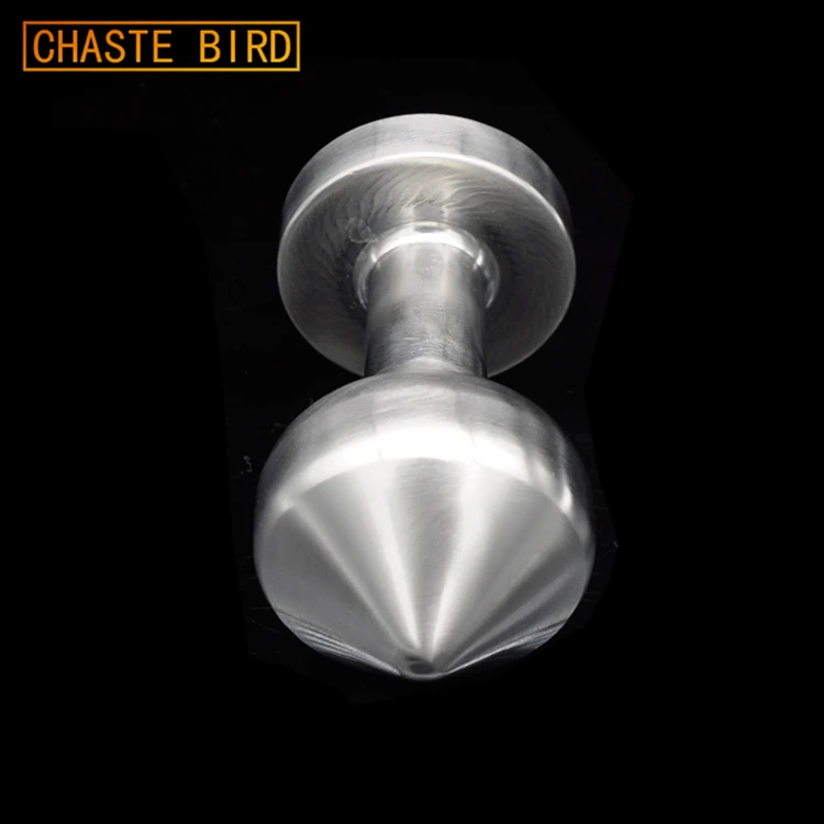 Chaste Bird 650 г мужские и женские металлические большие анальные пробки твердая