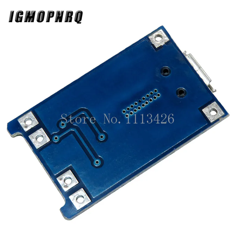 10 шт. Micro USB 5 в 1 а 18650 TP4056 модуль зарядного устройства литиевой батареи зарядная