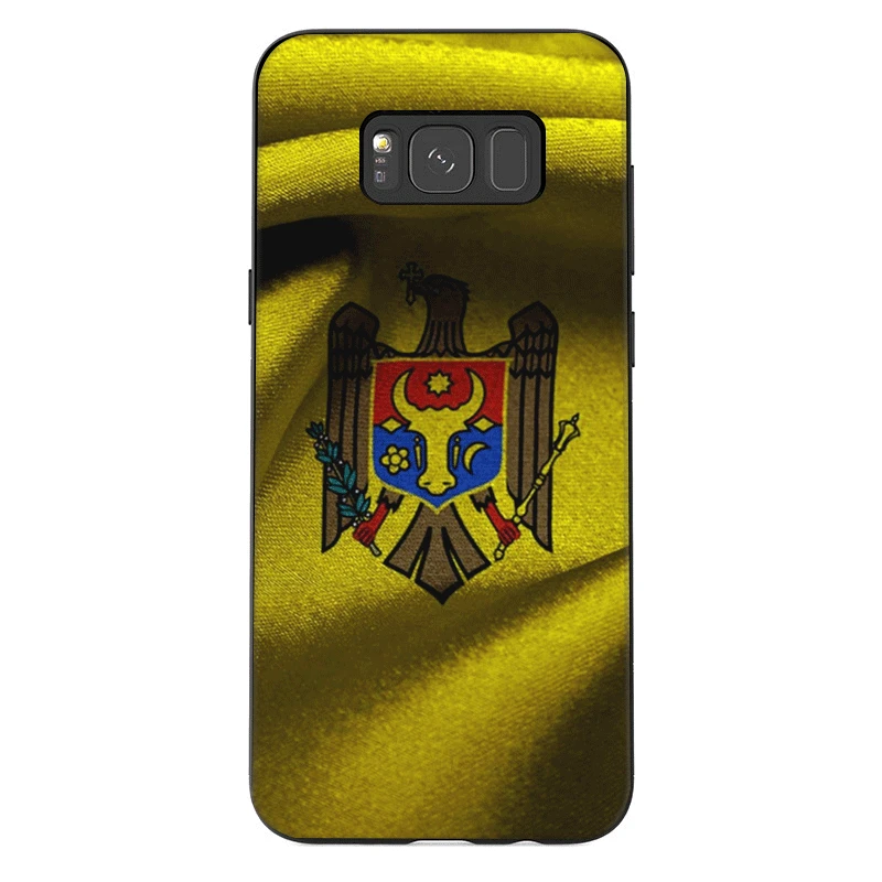Чехол для мобильного телефона Флаг Молдовы Samsung A01EU US S10 S20 Plus Ultra S6 S7 Edge S8 S9 S10E Note 8
