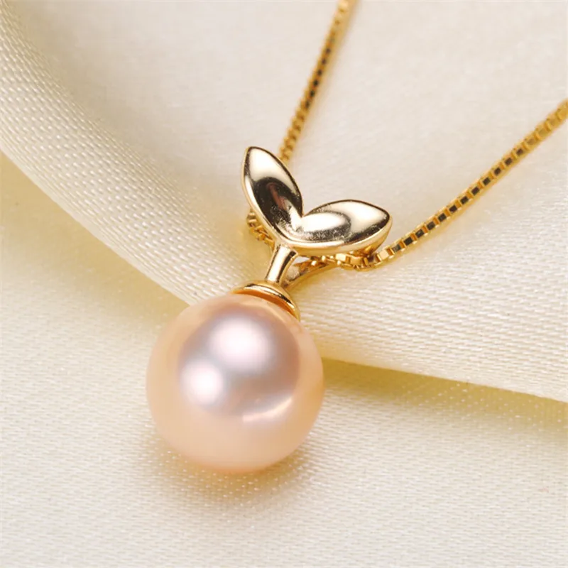 

DIY Handmade Jewelry Accessories Pearl Ball Bead Stud Earrings Bracelet Necklace Simple Alloy Botany Pendant Material