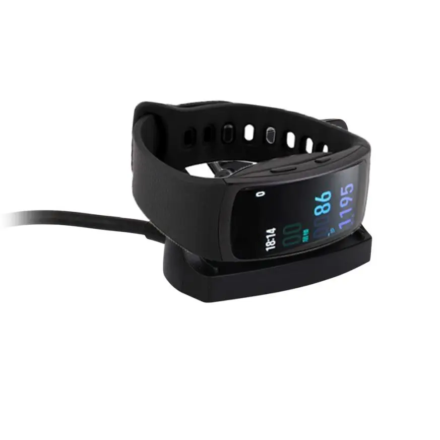 USB кабель для зарядки и браслета черный браслет часов Fit2 R360 Z1113 ROPSHIP| |