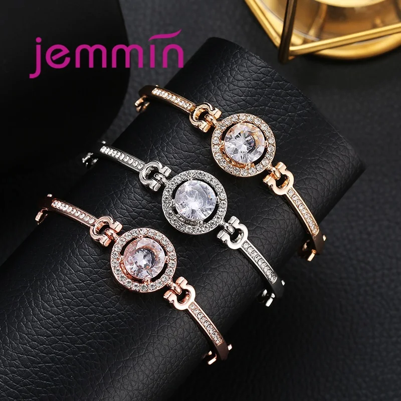 Женский браслет из серебра 925 пробы с австрийскими кристаллами | Украшения и