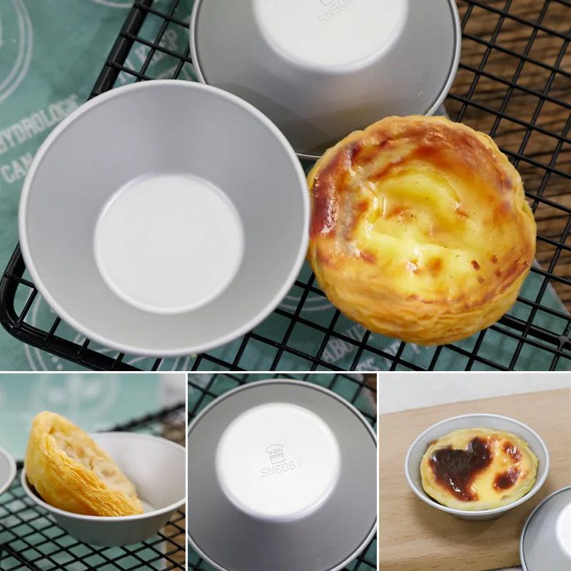 Алюминиевый сплав домашние яйца Форма для пирожных мини пирог Quiche противень