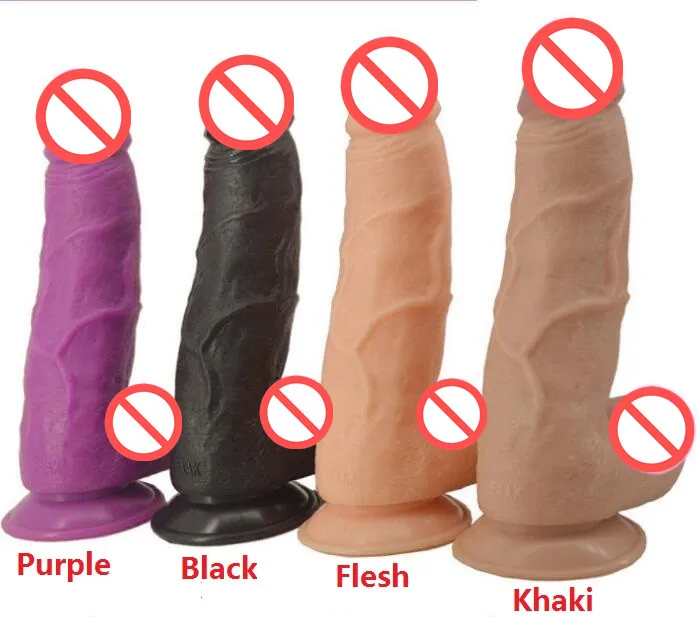 Large Realistic Dildo Strong Suction Cup Vagina G Spot Stimu