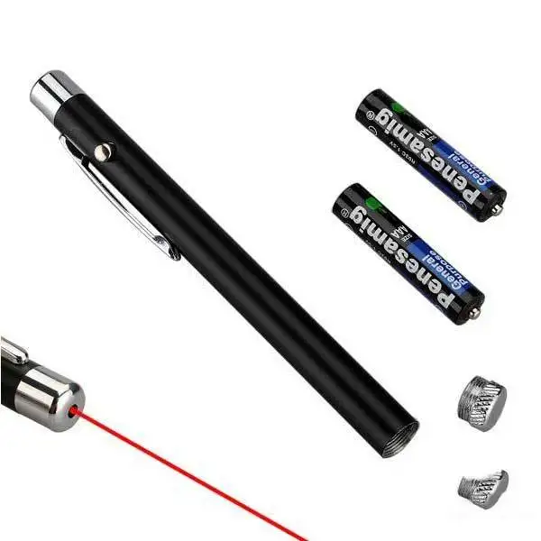 LaurieShop New Powerful Bright 5mW Red Ray Beam Laser Pointer Pen Light | Спорт и развлечения