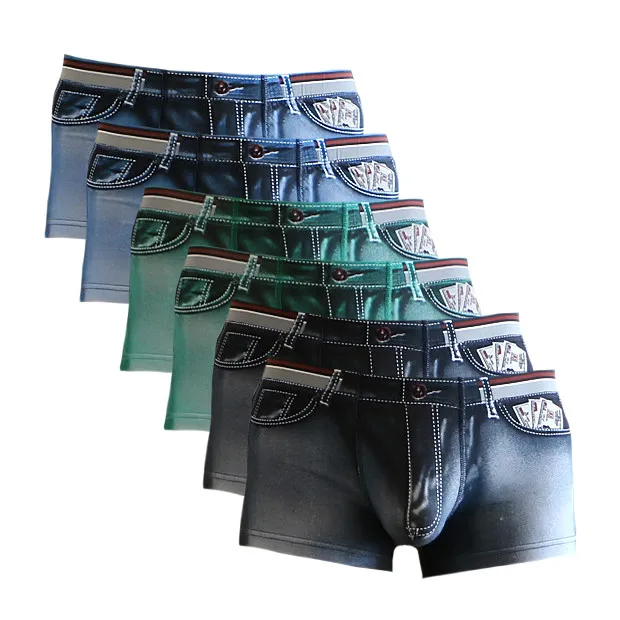 6 Pcs 0936 Mix B31 6 шт./партия,, высокое качество,, модные сексуальные хлопковые брендовые качественные мужские боксёры, домашние мужские трусы - Цвет: 6 Pcs 0936 Mix B31