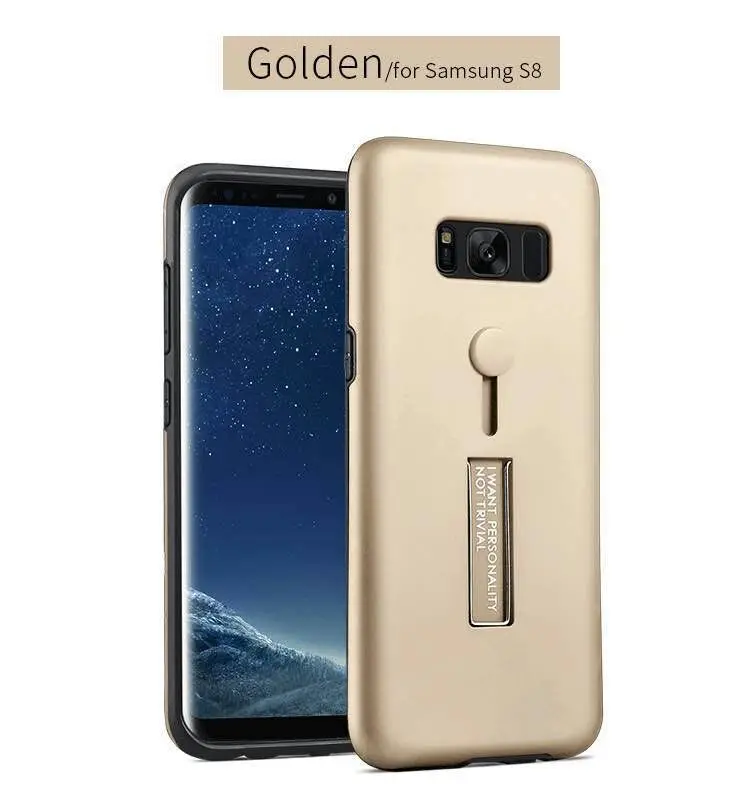 Облегающий чехол для Samsung Galaxy S8 S 8 SM-G950FD SM-G950F защитный телефона SM G950 G950FD G950F Черный