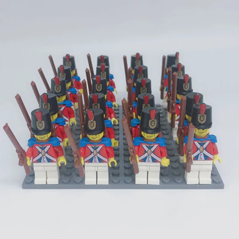 PG996 20PCS 20 шт. leingly Урук ха Властелин колец фигурка солдат Гондора рыцарь копье меч строительные блоки кирпичи игрушки - Цвет: PG996 20PCS