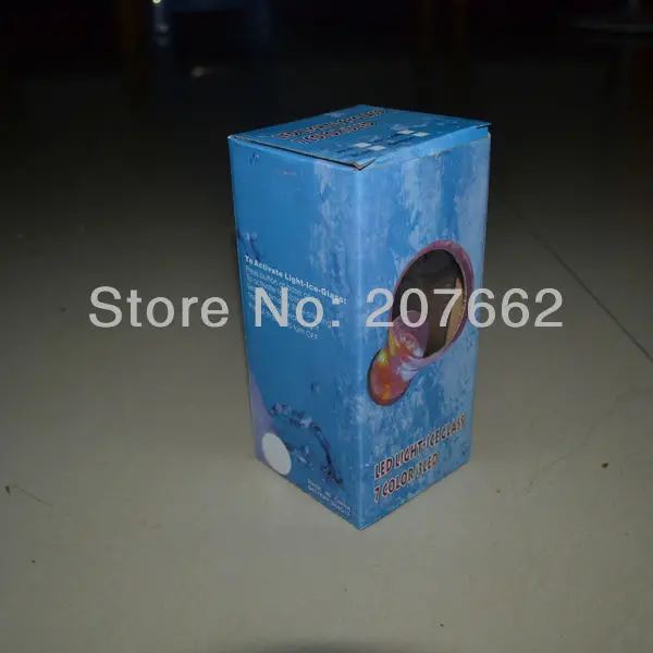 Бесплатная доставка 48 шт./лот 19 унций светодиодные очки мигающая пивная кружка