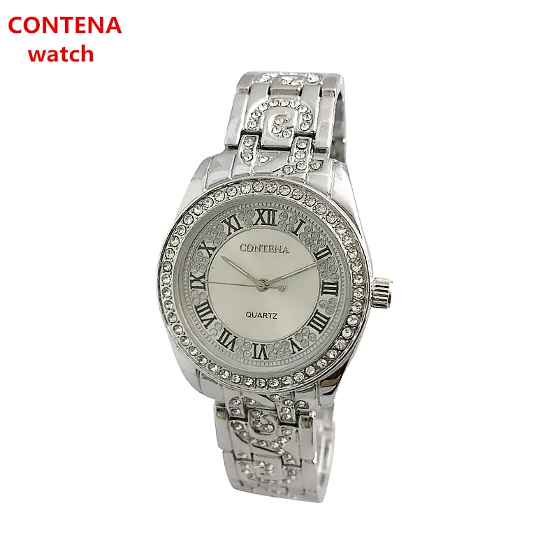 Reloj mujer CONTENA модные часы с римскими цифрами женские часы с бриллиантами Женские часы из розового золота Женские часы saat montre