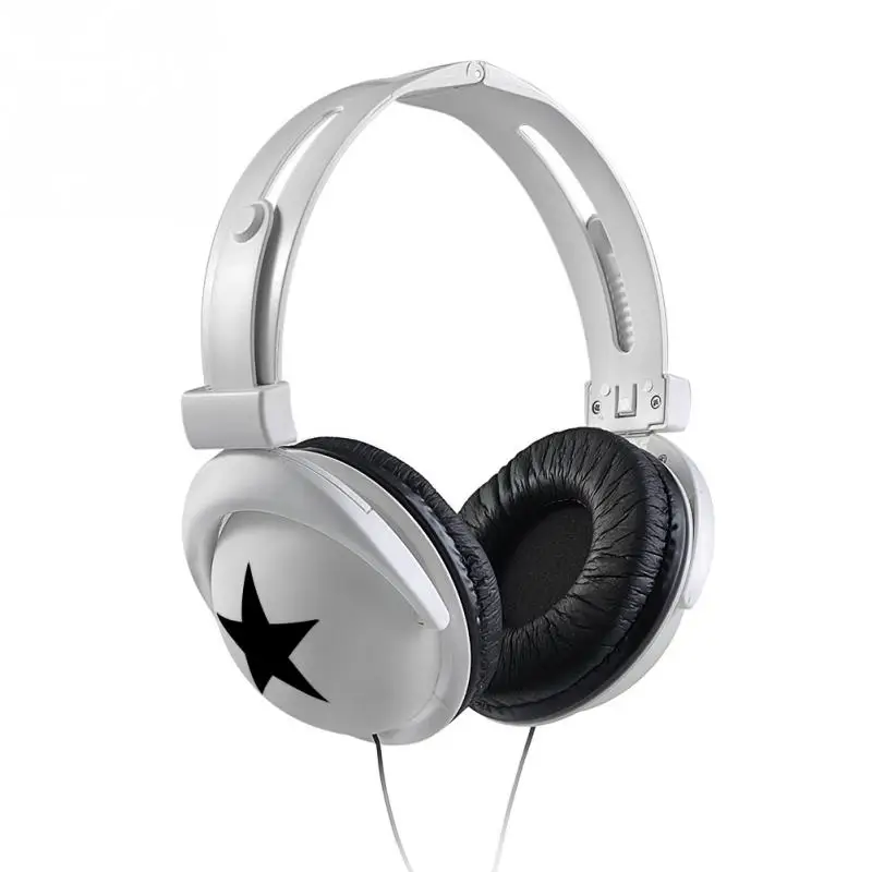 Продвижение Big Star Pattern Спортивные Стиль головы Тип Mega Bass Наушники гарнитуры для 3.5