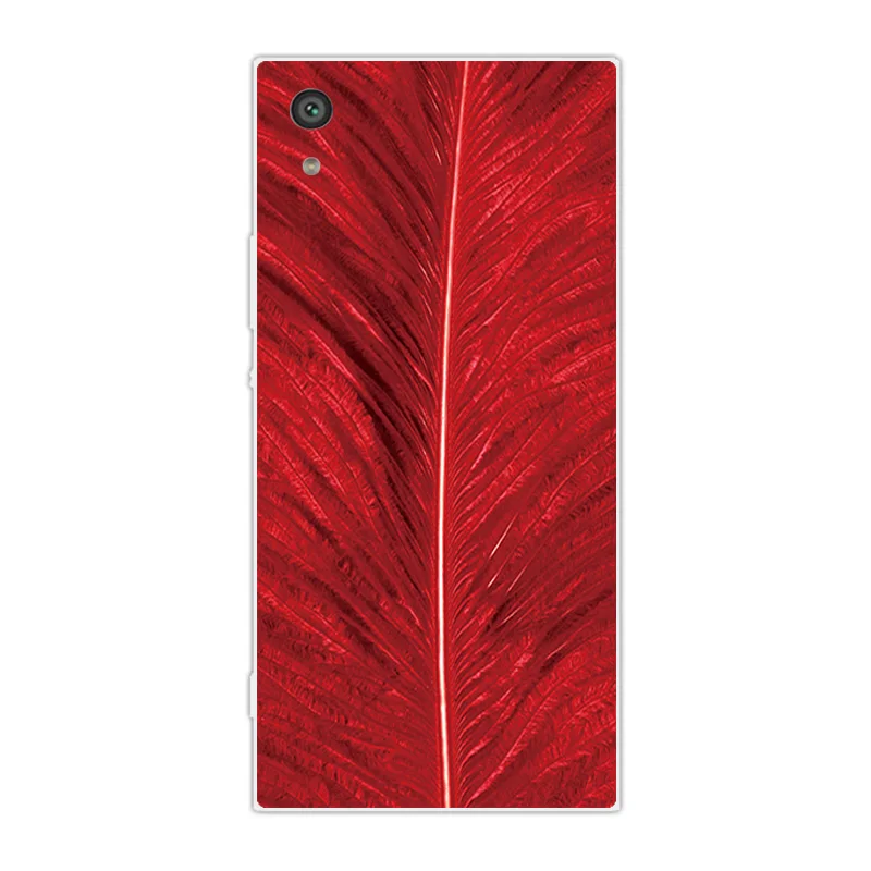 Для Sony Xperia XA1 Ultra Plumage задняя крышка 6 0 дюймов для X A1 Ультра мягкий ТПУ прозрачный
