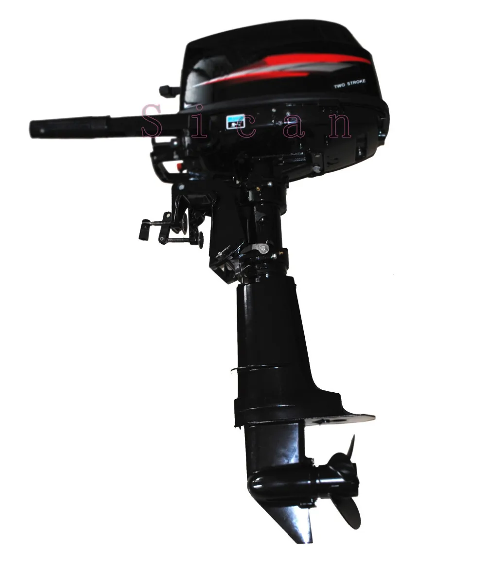 Двухтактный 6 л.с. подвесной мотор надувной рыбацкий лодочный двигатель для