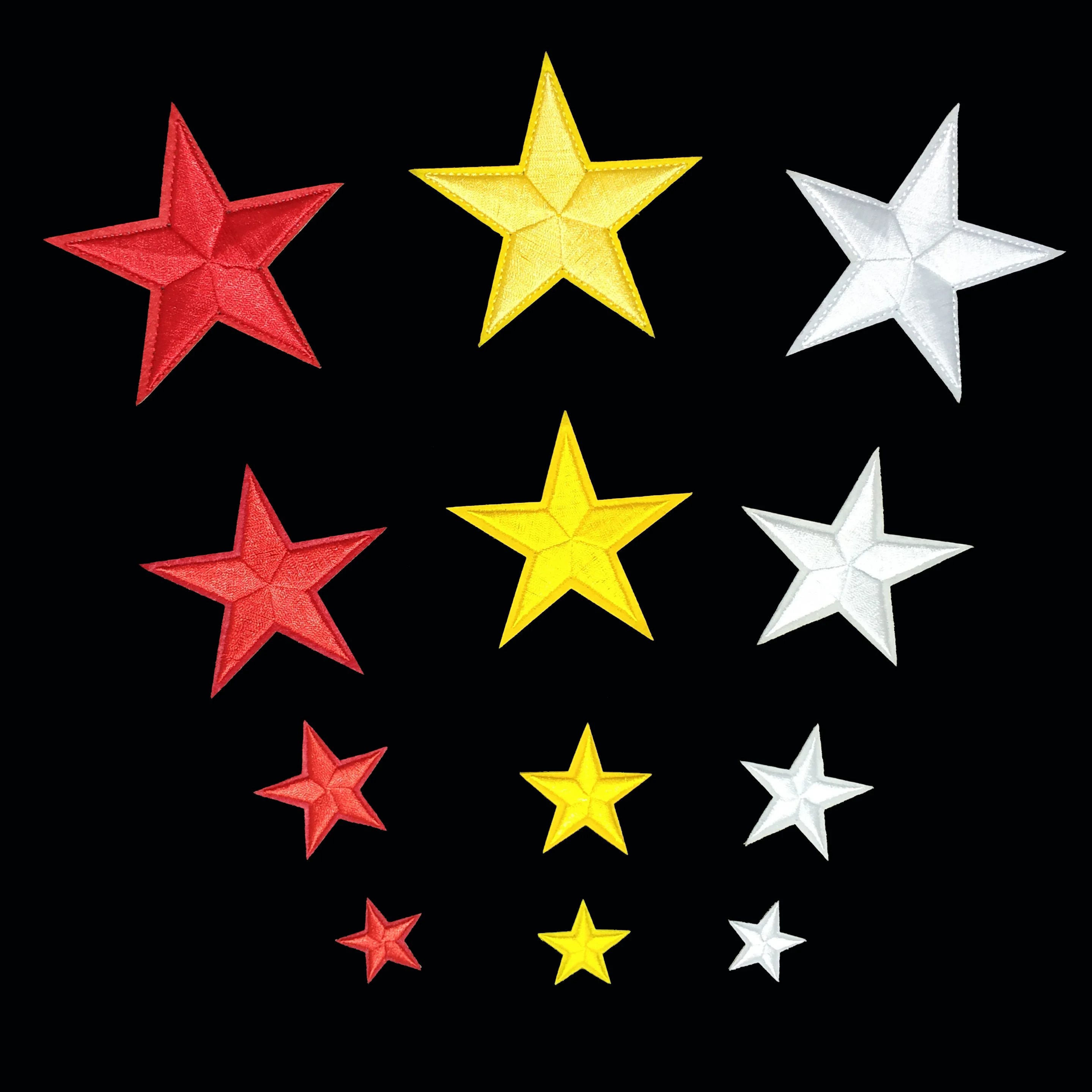 1pcs mix Star Patch for Clothing Iron on Embroidered Sew Applique Cute Fabric Badge Garment DIY Apparel Accessories 5|star patch|patches clothing
