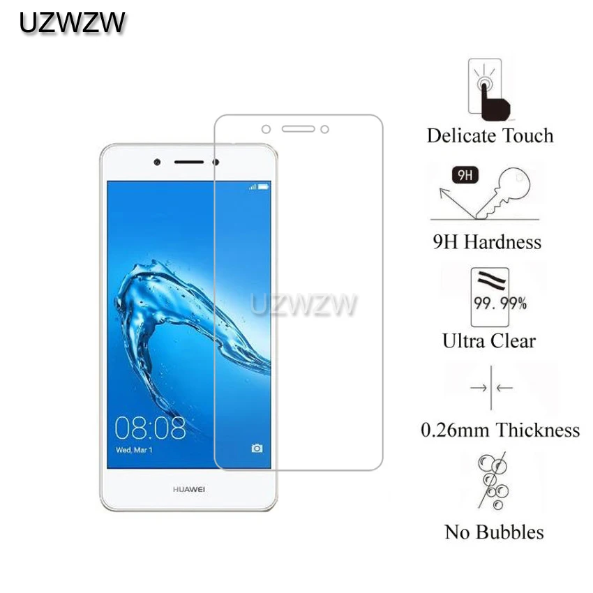 2 шт 9H 2.5D Премиум Закаленное стекло для huawei Nova защита экрана смартфона защитная пленка, стекло для huawei Nova Smart glass