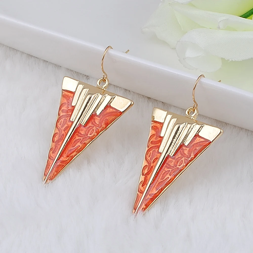 New Trend Fashion Hot Sale Women Vintage Geometric Shape Earrings | Украшения и аксессуары