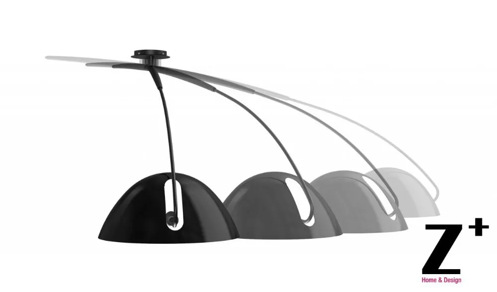 Реплика товара T-2955 Estiluz Pluma огни, спроектированные Estudi Ribaudi потолочный светильник rion черный белый одна рукоятка потолочный светильник