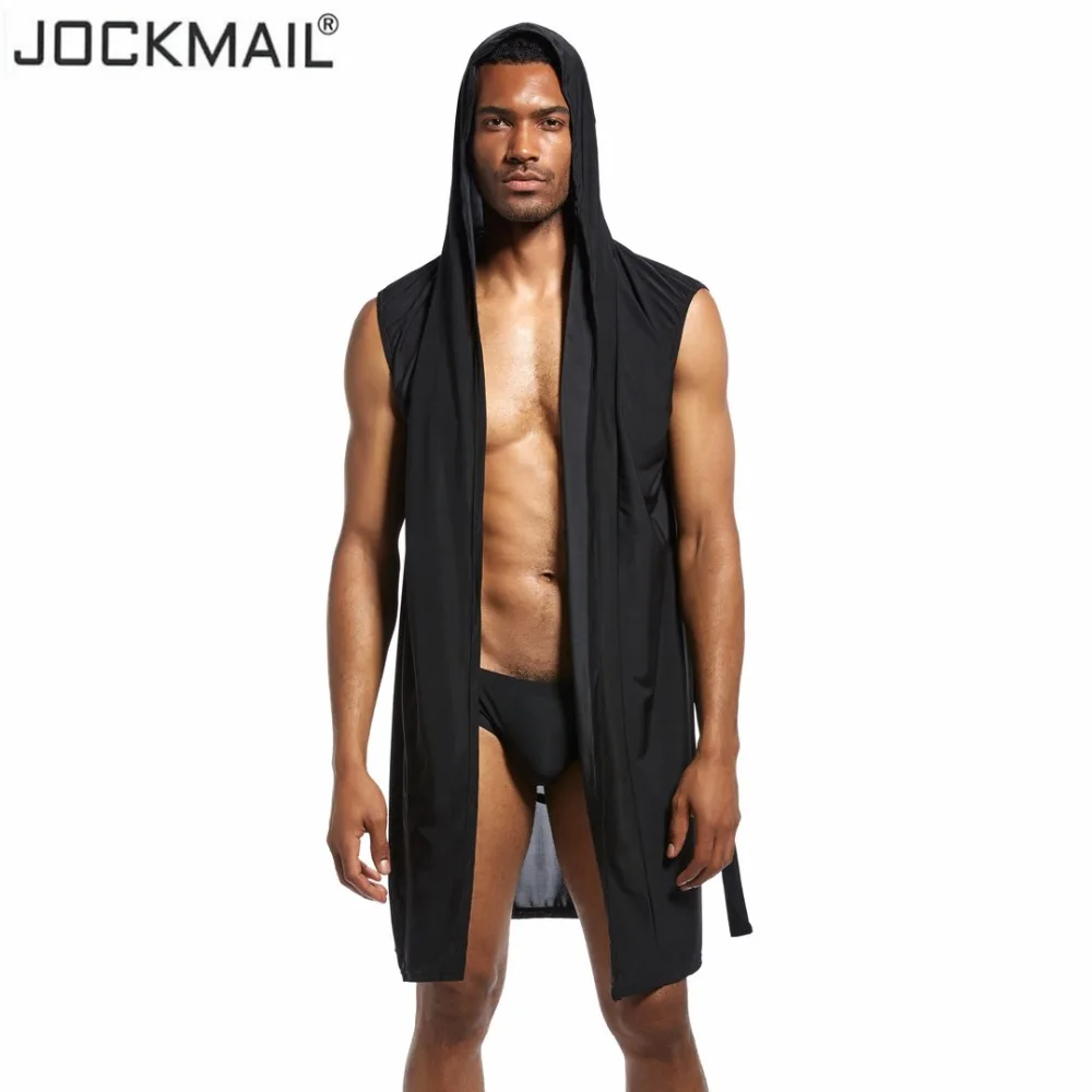 JOCKMAIL нейлон Ice Silk(искусственное волокно банные халаты для мужчин; Домашняя одежда, ночная рубашка, длинное платье, комплекты сексуальное кимоно Банный халат, мужские сексуальные спортивные шорты, пижамы, одежда для сна
