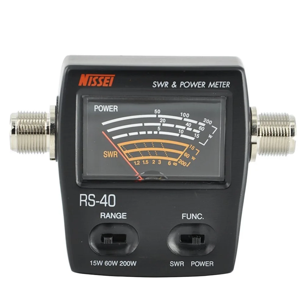 Счетчик мощности SWR NISSEI RS 40 Professional для KENWOOD YAESU ICOM TYT Mobile Radio|nissei rs-40|swr powerswr power meter |