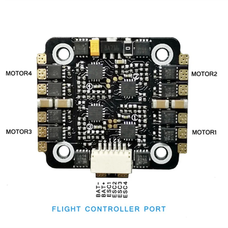 20x20 мм Spcmaker SPC 20A BLheli_S 2-4S 4 в 1 бесщеточный ESC поддержка Dshot для гоночной камеры Дрон RC