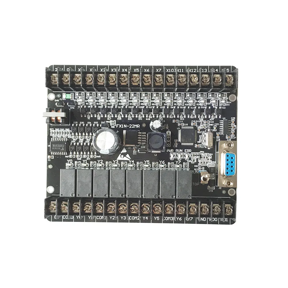 Plc программируемый логический контроллер plc с корпусом 20MR FX2N 12 вход 8 выход 0 ~ 20MA 2 ad