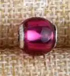 DIY Высокое качество, Модный сверкающий цветной муранский маленький браслет с отверстием, 925 Настоящее серебро, муранский Шарм, фитинг для эссенции, очаровательный браслет - Окраска металла: Платиновое покрытие