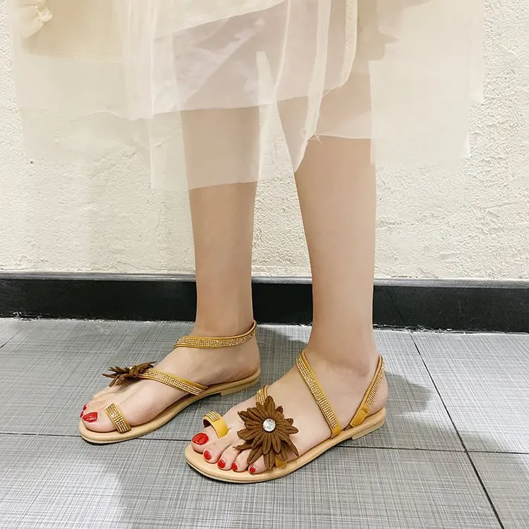 Новинка Летние женские повседневные Модные Сланцы на плоской подошве в стиле