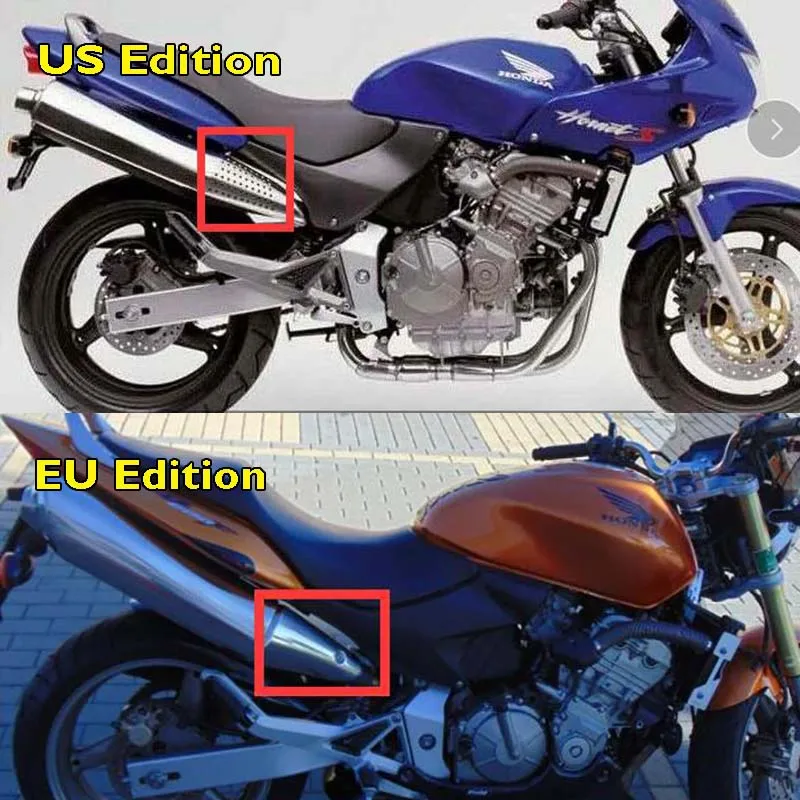 CB600F Hornet без шнуровки, выхлопная система мотоцикла, глушитель, хвостовой глушитель, соединительная трубка, весь набор для Honda CB600F Hornet