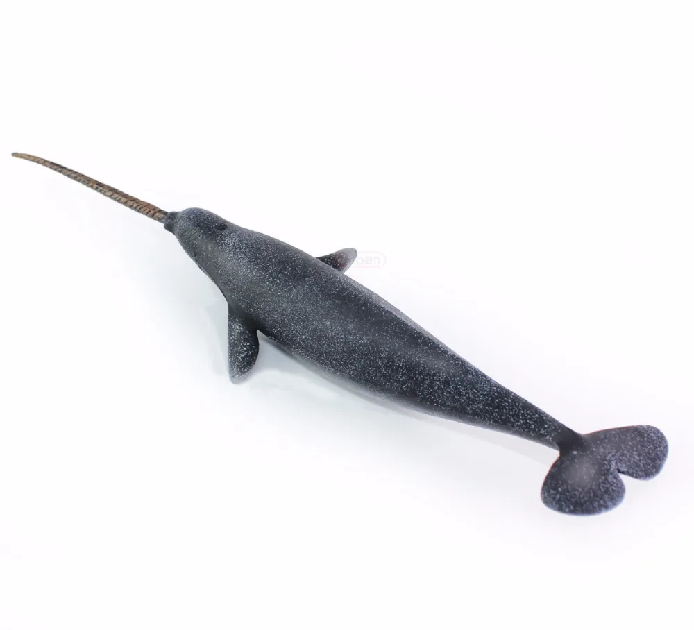 Wiben Sea Life Narwhal Имитация животных модель экшн и игрушки Фигурки Единорог КИТ развивающие игрушки коллекция детские подарки