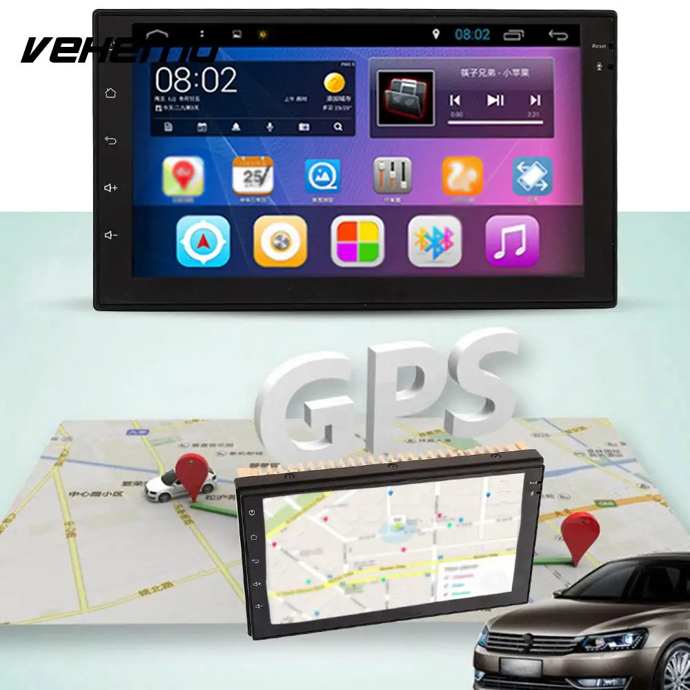 2 Din Автомобильный gps MP5 плеер монитор бортовой диагностики Универсальный 3g AP