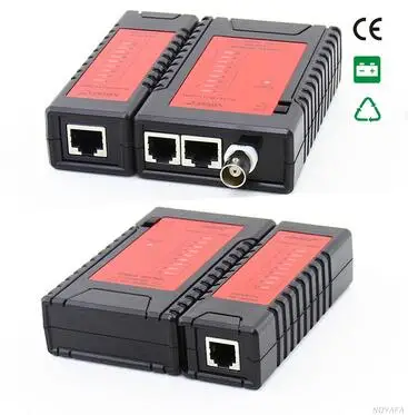 Бесплатная Доставка! NOYAFA NF 468B Cat 5e 6e RJ11 RJ45 BNC коаксиальный кабель сетевой тестер