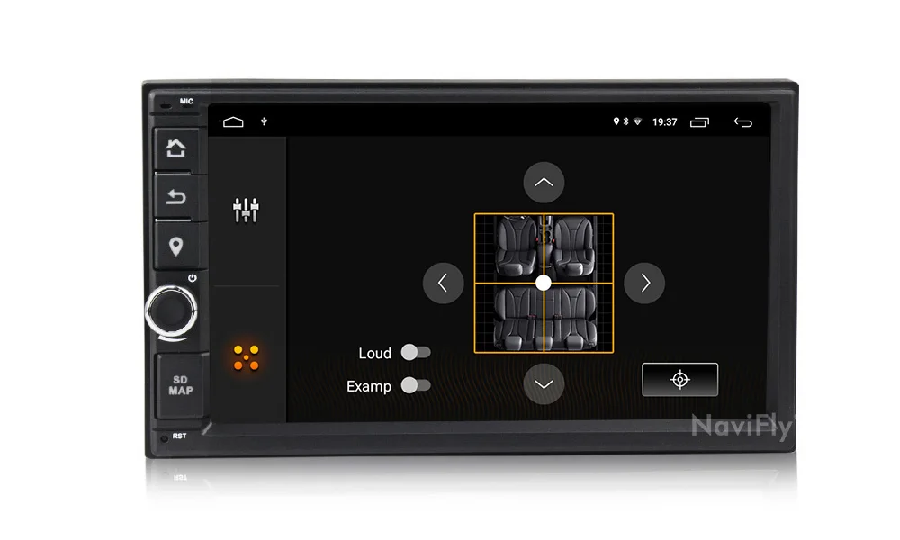 Navifly 2din 2+ 32G Android 9,1 Универсальный Автомобильный мультимедийный плеер радио для VW toyota nissan qashqai x trail-note KIA gps Navi