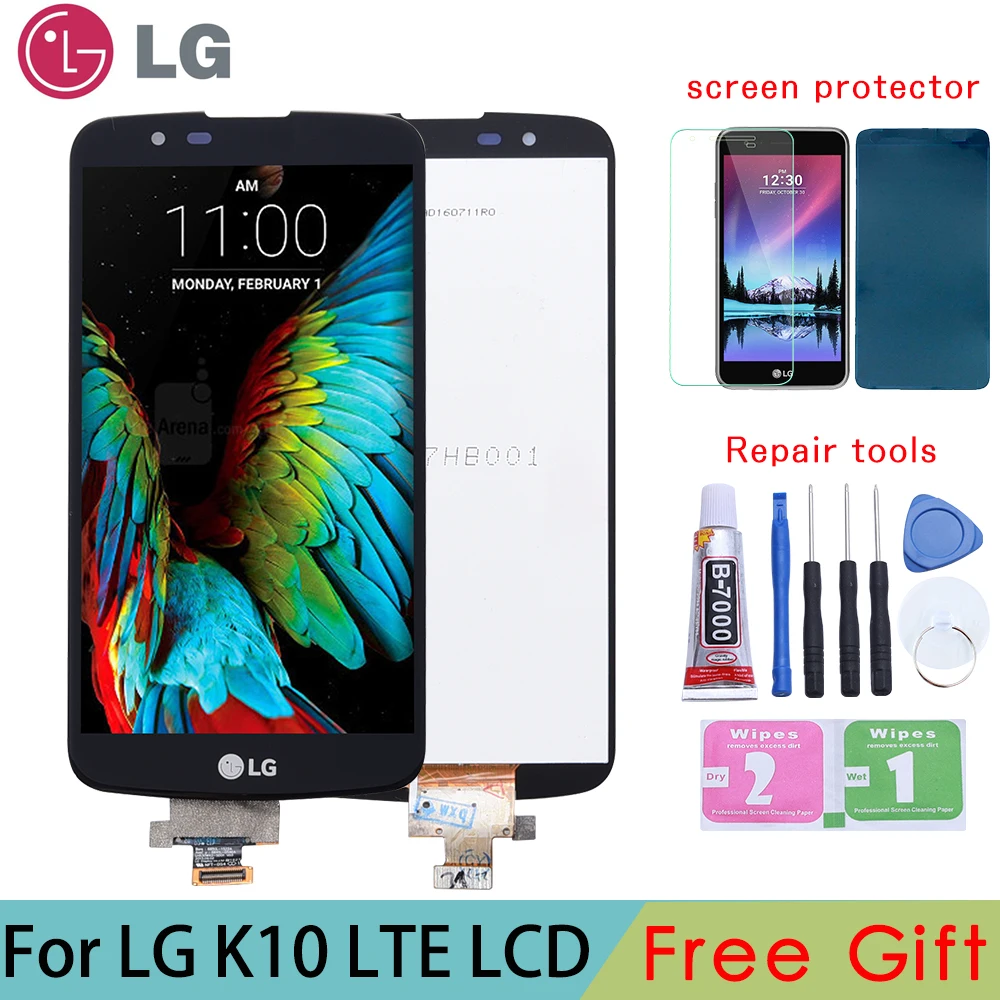 ЖК-дисплей 5 3 дюйма для LG K10 LTE K420N K430 K430DS K410/ TV дисплей с рамкой | Мобильные телефоны