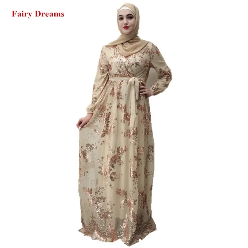 Хиджаб Abaya Femme Дубай марокканский турецкий Женский Бандаж мусульманское платье