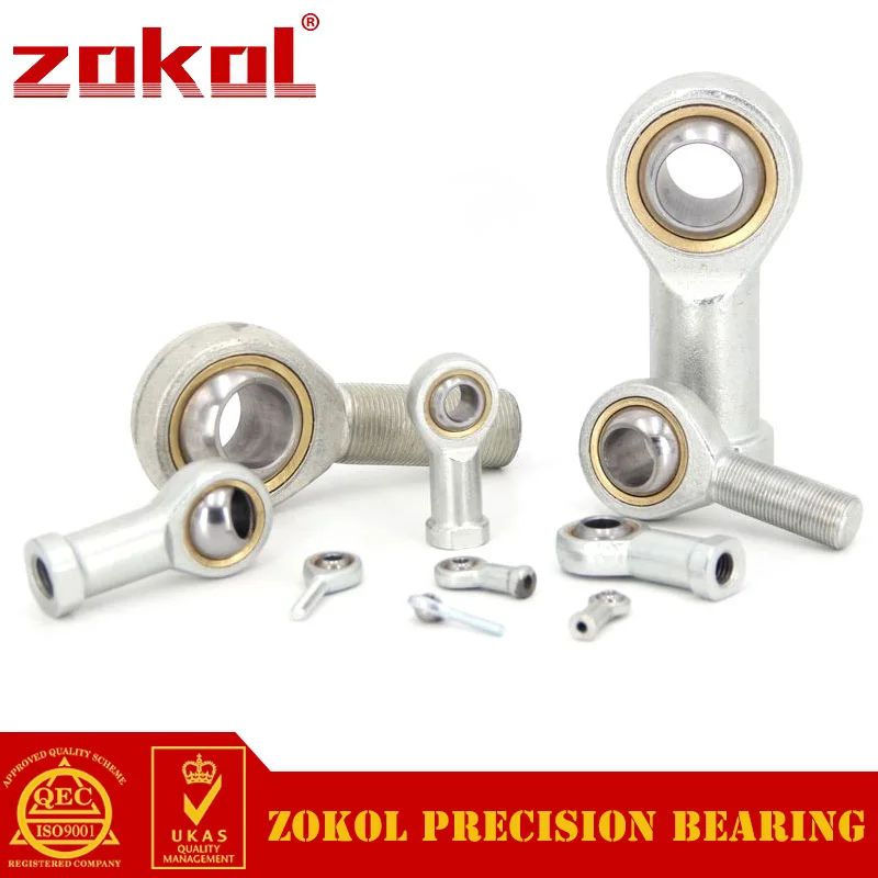 

ZOKOL bearing SIL14T/L PHSAL14 Fine thread Female Thread Left-hand thread Rod End bearing M14*1.5mm